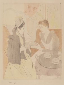 Popołudniowa Herbata autorstwa Mary Cassatt