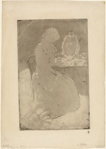 Przy Toaletki autorstwa Mary Cassatt