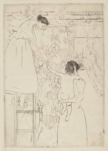 Zbieranie owoców autorstwa Mary Cassatt