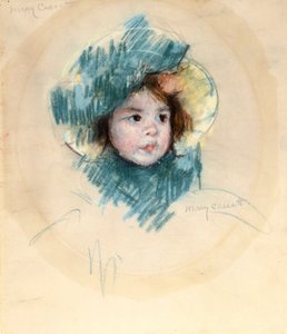 Głowa Margot autorstwa Mary Cassatt
