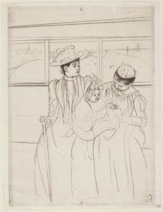 W Omnibusie autorstwa Mary Cassatt