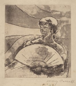 W Operze Box nr 3, ok. godz. 1880. autorstwa Mary Cassatt