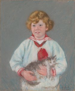 Mistrz Alexander J. Cassatt, Jr., 1914 autorstwa Mary Cassatt
