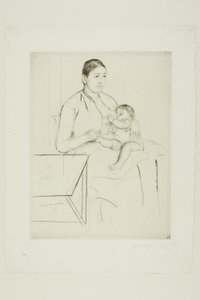 Pielęgniarstwo autorstwa Mary Cassatt