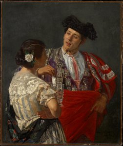 Wręczenie panalu torreadorowi autorstwa Mary Cassatt
