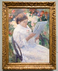 Na balkonie autorstwa Mary Cassatt