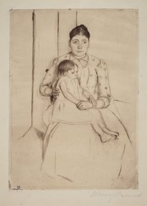 Odpoczynek autorstwa Mary Cassatt