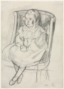 Simone w pozycji siedzącej, ok. 1903. autorstwa Mary Cassatt