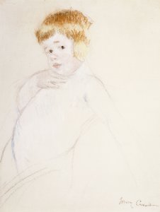 Study for the Baby for The Caress, ok. 1902 autorstwa Mary Cassatt