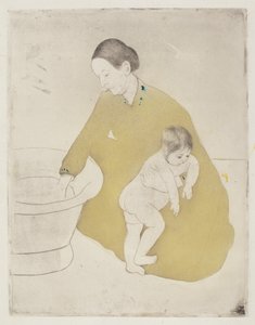 Łazienka autorstwa Mary Cassatt