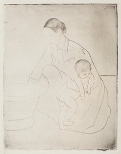 Łazienka autorstwa Mary Cassatt