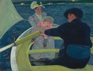 Wycieczka łodzią autorstwa Mary Cassatt