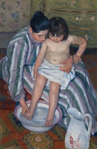 Kąpiel dziecka autorstwa Mary Cassatt