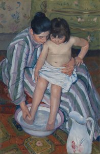 Kąpiel dziecka autorstwa Mary Cassatt
