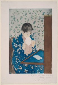 List autorstwa Mary Cassatt
