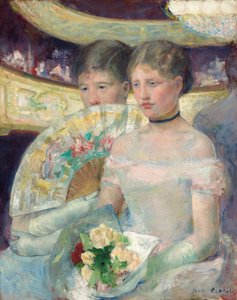 Loża, c. 1878-1880. autorstwa Mary Cassatt