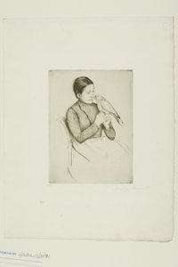 Papuga autorstwa Mary Cassatt