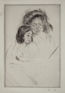 Książka obrazkowa (nr 1) autorstwa Mary Cassatt