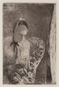 Czekanie autorstwa Mary Cassatt