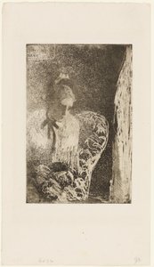 Czekanie autorstwa Mary Cassatt