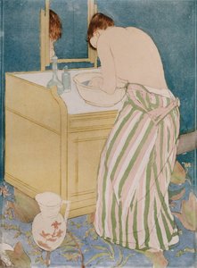 Kąpiąca się kobieta, 1890-91
