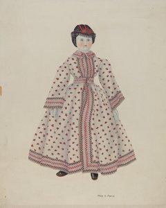 Lalka z głową Chin autorstwa Mary D. Porter