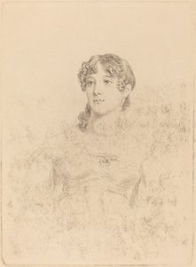 Lady Maria Hooker, gdy panna Turner w wieku siedemnastu lat autorstwa Mary Dawson Turner, after Thomas Phillips