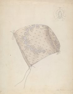 Czapka dziecięca, ok. 1937. autorstwa Mary E Humes