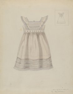 Sukienka dziecięca, ok. 1900 r. 1937. autorstwa Mary E Humes