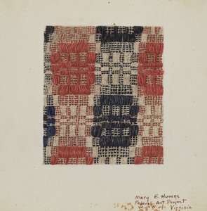 narzuta, ok. 1938. autorstwa Mary E Humes