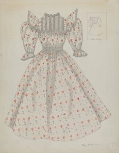 Sukienka dla lalek, ok. 1936. autorstwa Mary E Humes