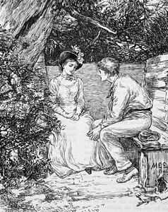 Para zalotów autorstwa Mary Ellen Edwards