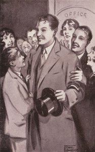 Ilustracja do książki "Kipps" autorstwa H.G. Wellsa (litografia) autorstwa Mary Ellen Edwards