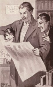 Ilustracja do książki "Kipps" autorstwa H.G. Wellsa (litografia) autorstwa Mary Ellen Edwards