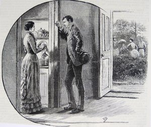 Ilustracja gospodyni domowej autorstwa Mary Ellen Edwards