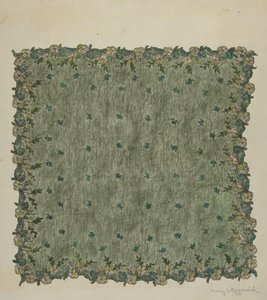 Chusteczka wieczorowa, 1935-1942. autorstwa Mary Fitzgerald