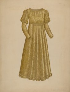 Suknia ślubna, 1935-1942.