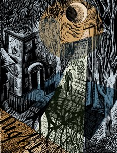 Noite, 2016 (vinil gravado)polonês autorstwa Mary Kuper