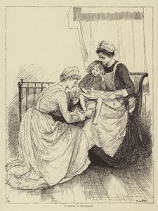 Ilustracja do Historii pielęgniarki autorstwa Honnor Morten autorstwa Mary L. Gow