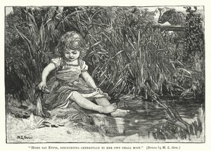 Silas Marner – Tutaj siedziała Eppie, rozmawiając radośnie do swojego małego buta autorstwa Mary L. Gow