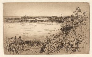 Cichy port/staw pływowy autorstwa Mary Nimmo Moran