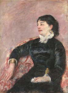 Portret Włoszki (olej na płótnie) autorstwa Mary Stevenson Cassatt