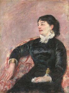 Portret włoskiej damy autorstwa Mary Cassatt