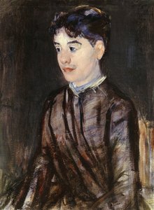 Młoda kobieta w czerni, autorstwa Mary Cassatt