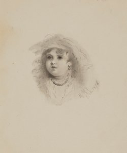 Bez tytułu (Głowa dziecka) autorstwa Mary Vaux Walcott