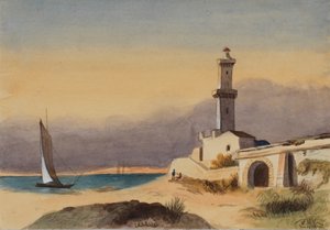 Krajobraz bez tytułu, 1876. autorstwa Mary Vaux Walcott