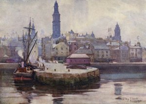 Port Zachodni, Greenock (kolor lito)