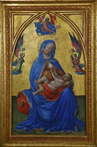 Dziewica z Dzieciątkiem, ok. 1435 autorstwa Tommaso Masolino da Panicale