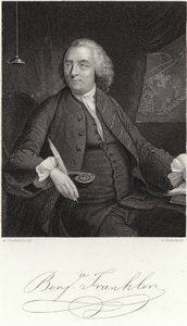 Benjamin Franklin autorstwa Mason Chamberlain