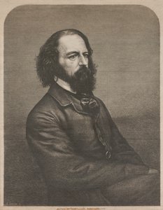 Portret Alfreda, Lorda Tennysona 1809-1892, 1864.